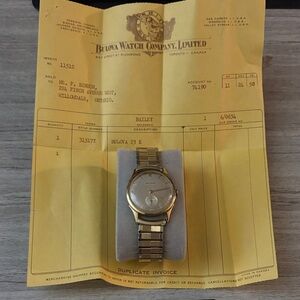 1958 Bulova President in Excellent Condition.